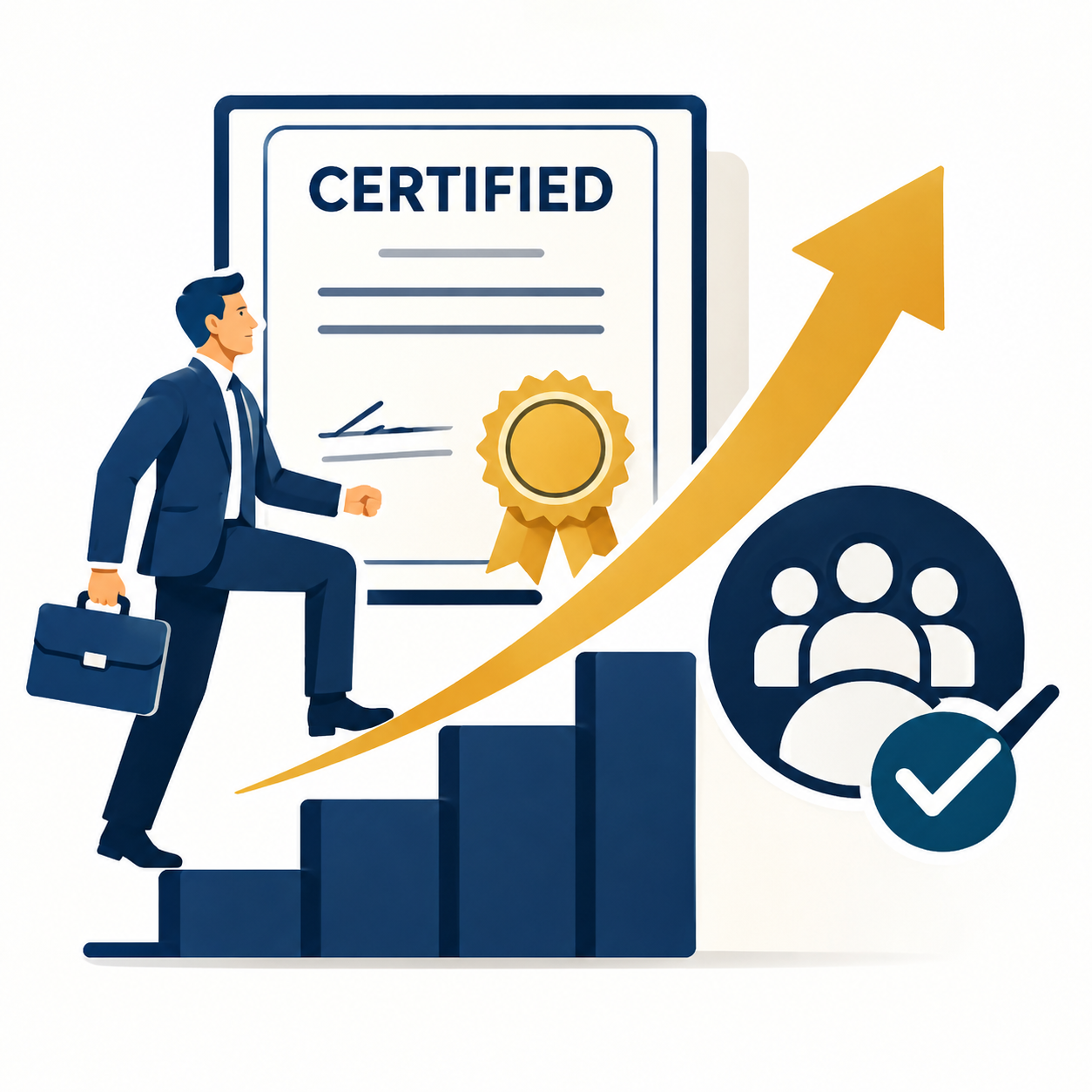 دور الشهادات المهنية المعتمدة في تسريع مسيرتك الوظيفية وزيادة فرص القبول في سوق العمل السعودي